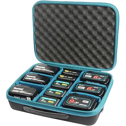 日立 - HiKOKI  バッテリー　36V 2個セット  充電器付 Amazon.co.jp: HiKOKIバッテリー収納ケース マルチバッテリー用